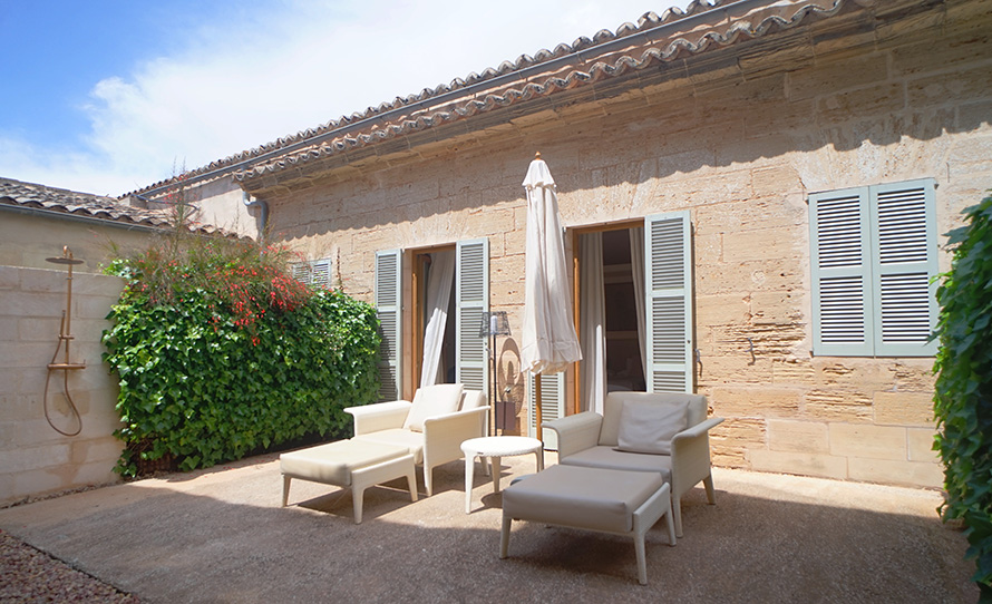 Habitación Deluxe con patio privado