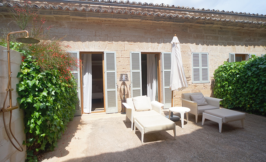 Habitación Deluxe con patio privado