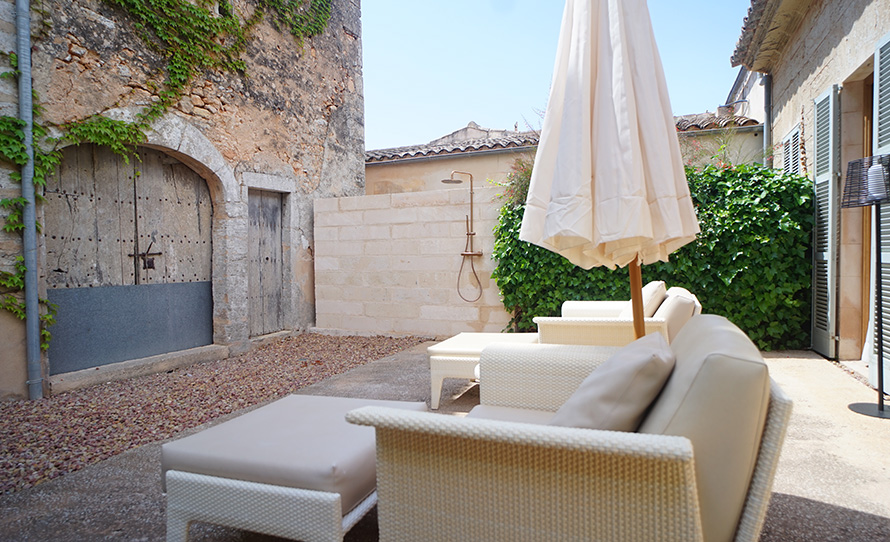 Habitación Deluxe con patio privado