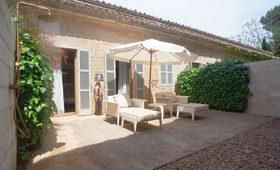 Habitación Deluxe con patio privado